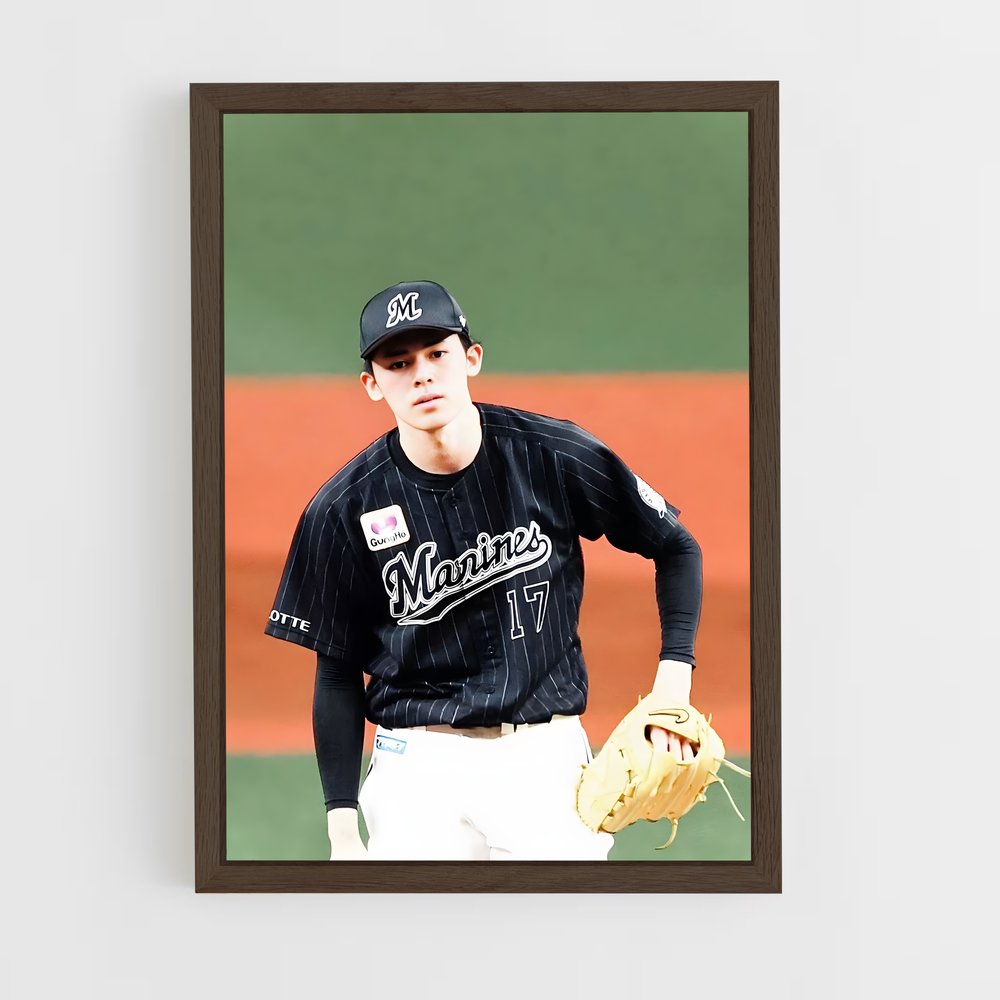 Poster Lotte marines – affiche Baseball (vue 5)